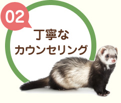 【02】丁寧なカウンセリング